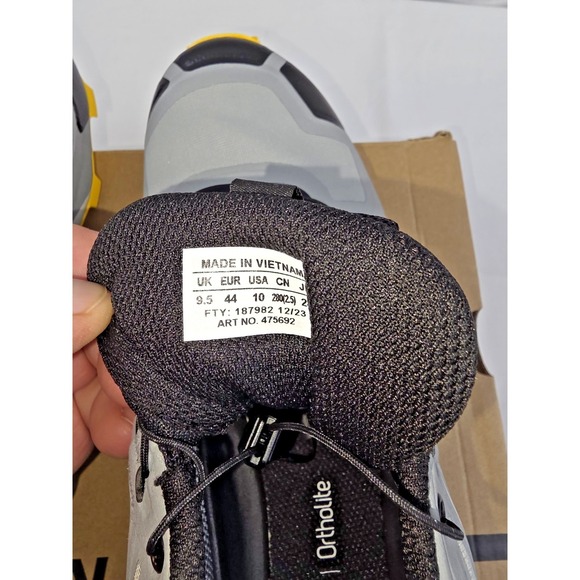 Salomon Speedcross GTX Trail Shoes Mens 10 Sharkskin Black Lemon 475692 NIB - Picture 8 of 16